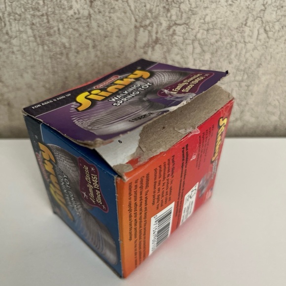 Link Slinky Walking Spring Toy - Silver - Picture 2 of 4